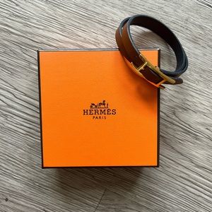 Hermes double bracelet